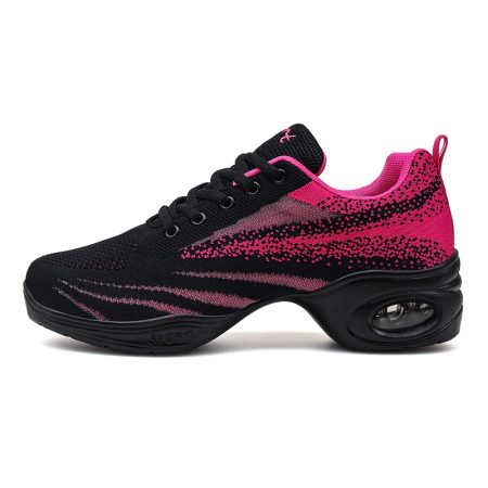 Women Fly Knit Dance Sneakers - Image 2