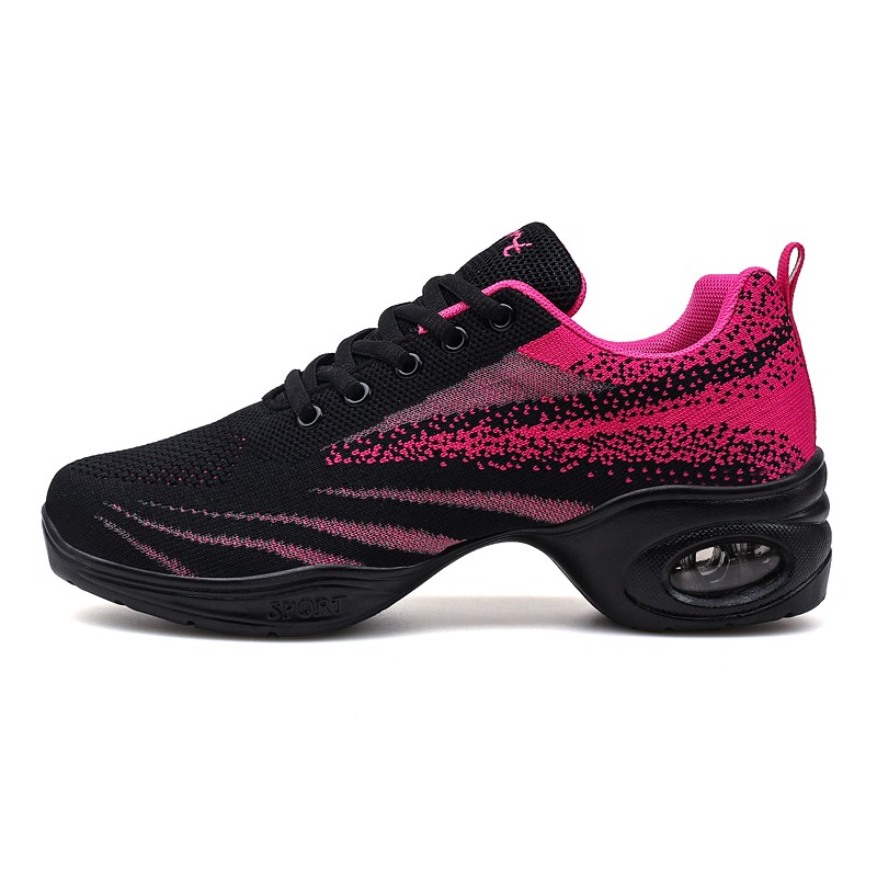 Women Fly Knit Dance Sneakers
