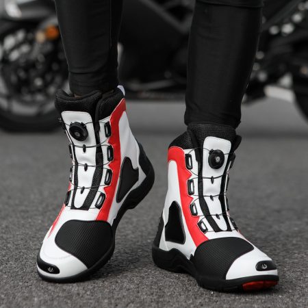 Unisex BOA Protective Motorcycle Riding Boots - Image 1