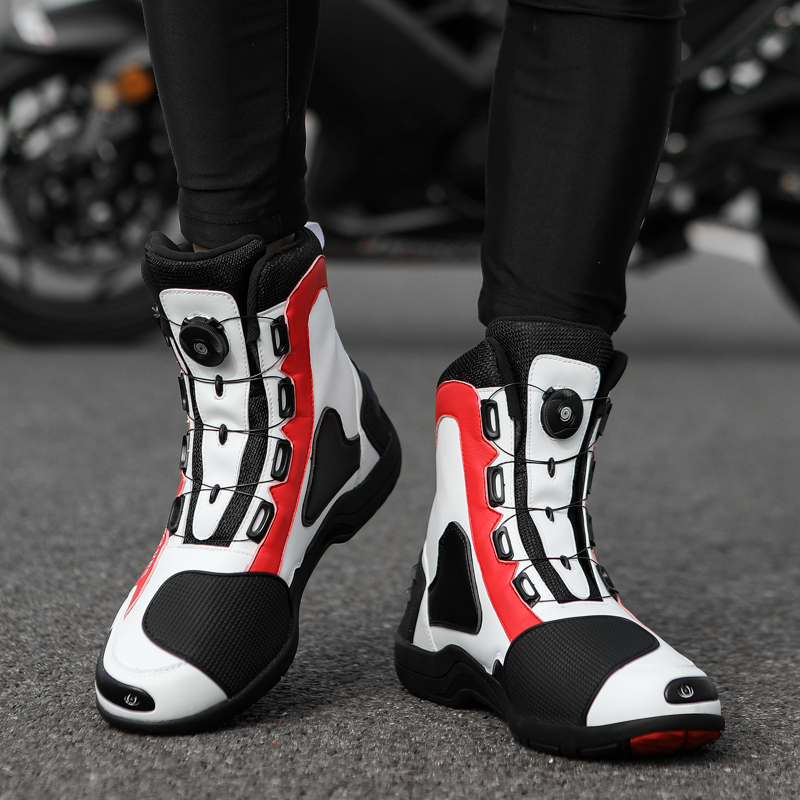 Unisex BOA Protective Motorcycle Riding Boots