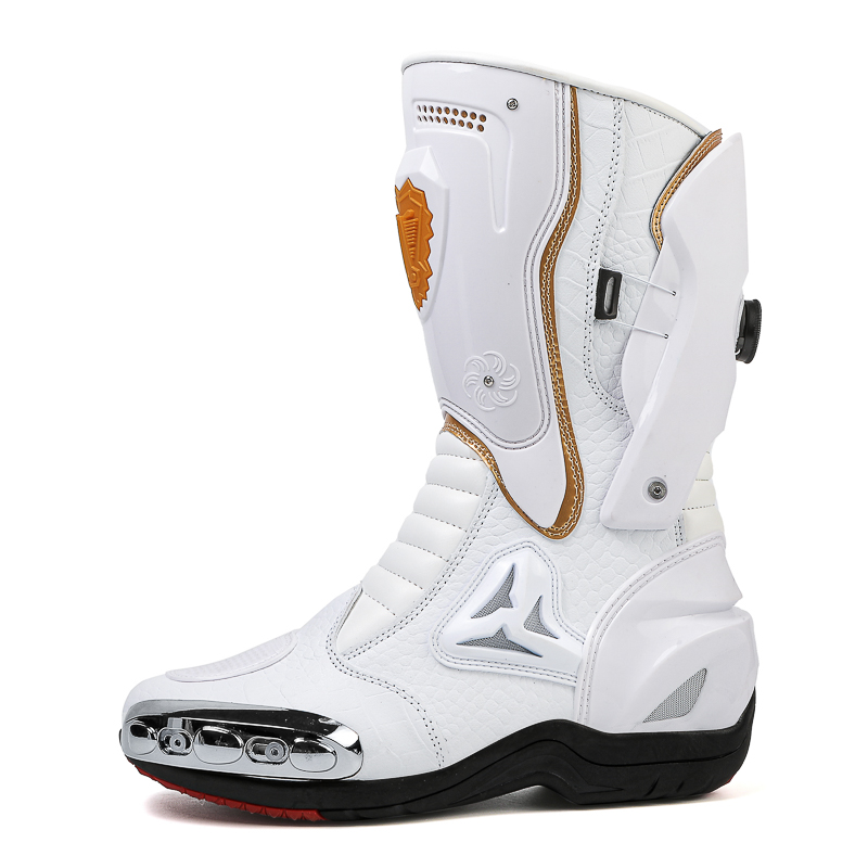 Unisex Tall Full Protective Motorcycle Racing Boots