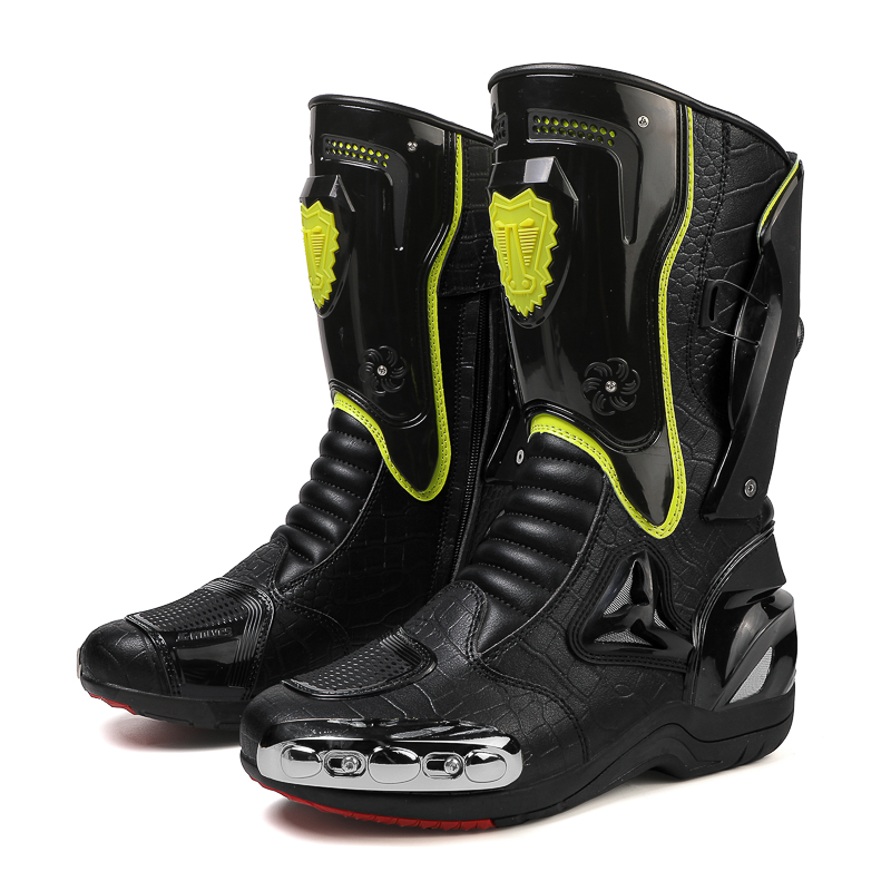Unisex Tall Full Protective Motorcycle Racing Boots