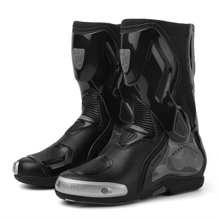 Men Tall Full Protective Motorcycle Racing Boots - Image 8