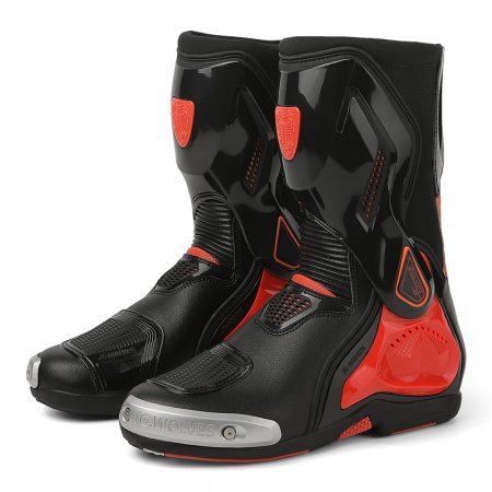 Men Tall Full Protective Motorcycle Racing Boots - Image 6