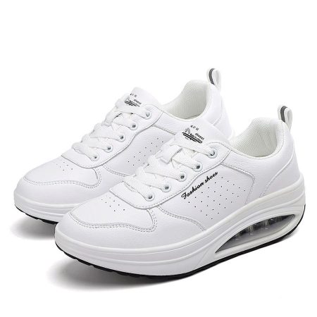 Women Microfiber Air Cushion Sneakers - Image 4