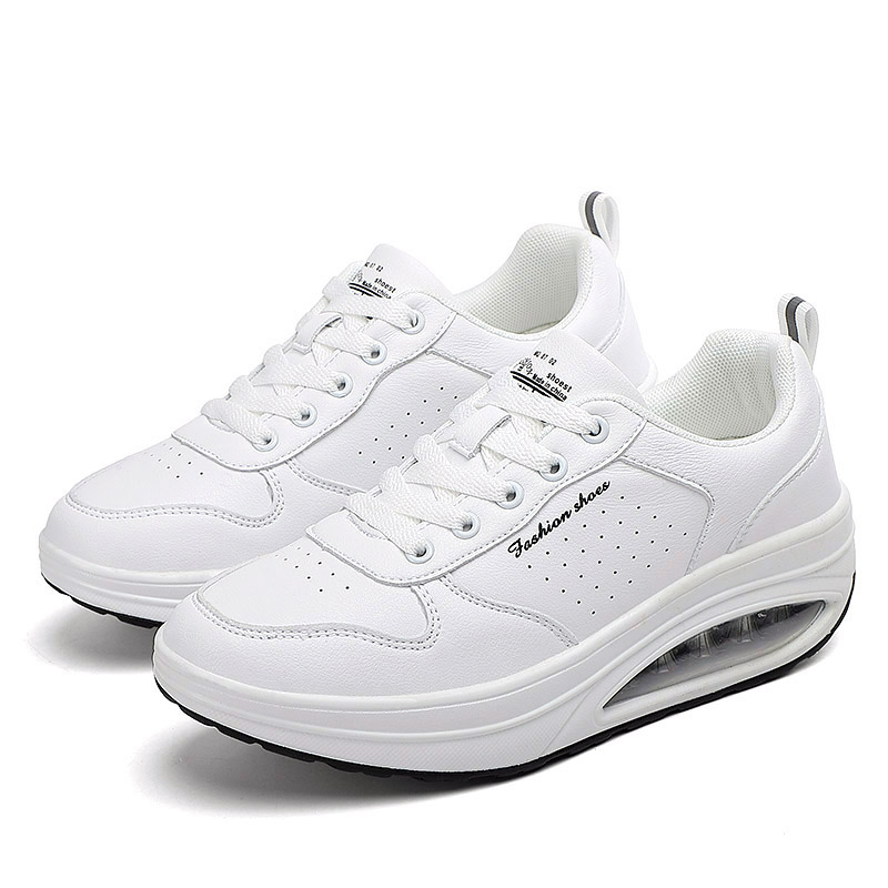 Women Microfiber Air Cushion Sneakers
