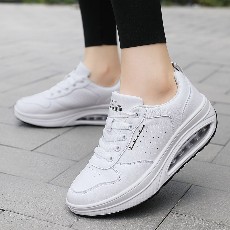 Women Microfiber Air Cushion Sneakers