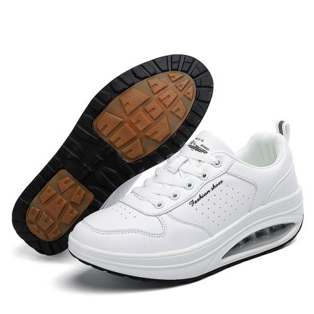 Women Microfiber Air Cushion Sneakers - Image 6