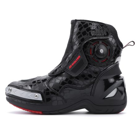 Unisex BOA Metal Toe Motorcycle Riding Boots - Image 2