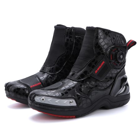 Unisex BOA Metal Toe Motorcycle Riding Boots - Image 6