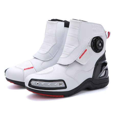 Unisex BOA Metal Toe Motorcycle Riding Boots - Image 8