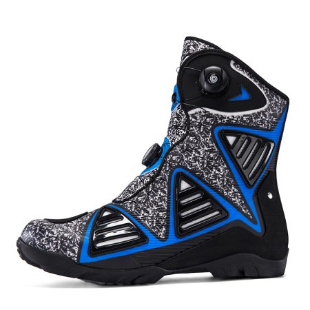 Unisex Dual BOA Motocross Motorcycle Riding Boots - Image 2