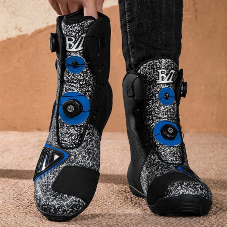 Unisex Dual BOA Motocross Motorcycle Riding Boots - Image 4
