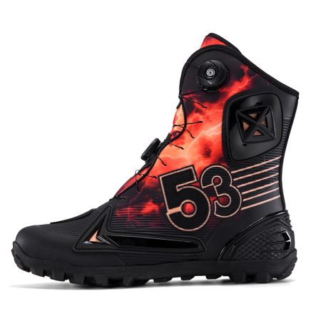 Men Dual BOA Offroad Motocross Motorcycle Boots - Image 2